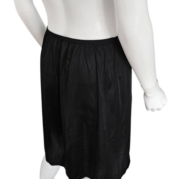 vintage goth lace slip skirt - Picture 5 of 8